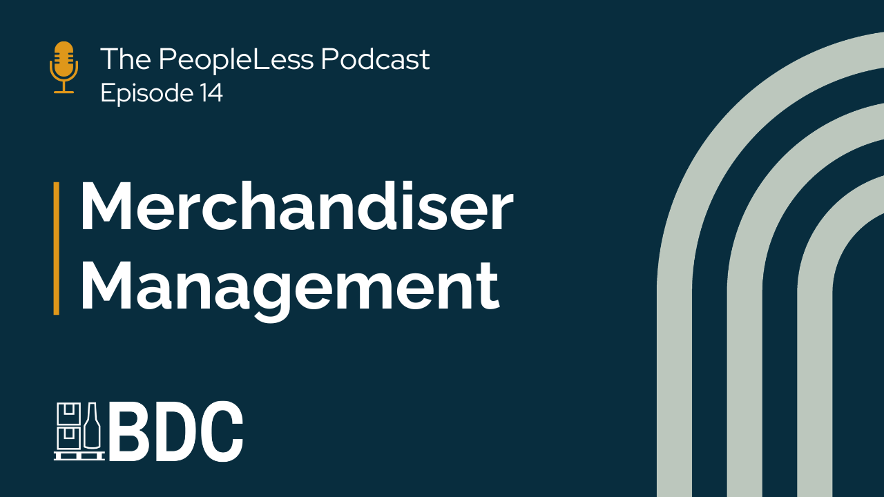 Podcast promo graphic for The PeopleLess Podcast Episode 11: "Digital Transformation Strategy & Masterclass Execution: Transformational Readiness." Features BDC logo and curved white lines on a dark blue background.